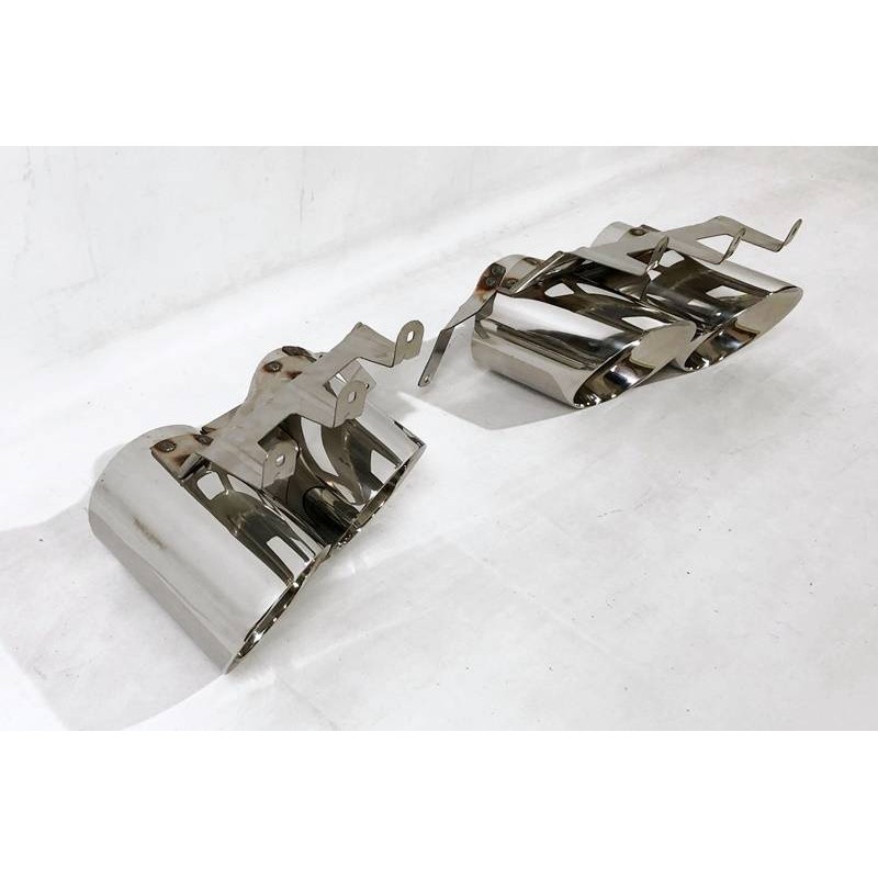 Exhaust Tail Ford Mustang GT500 Silver