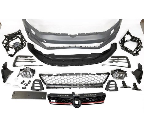 Paragolpes Delantero Volkswagen Golf 7.5 3/5P Facelift Look GTI