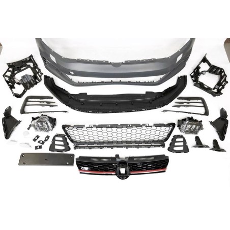 Paraurti Anteriore Volkswagen Golf 7.5 3/5P Facelift Look GTI