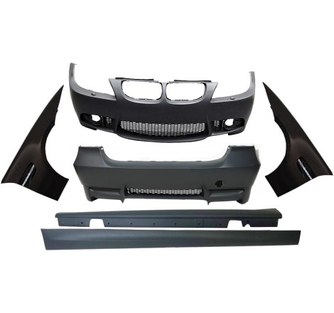 Kit De Carrosserie BMW E90 2009 LCI Look M3 ABS Ailettes