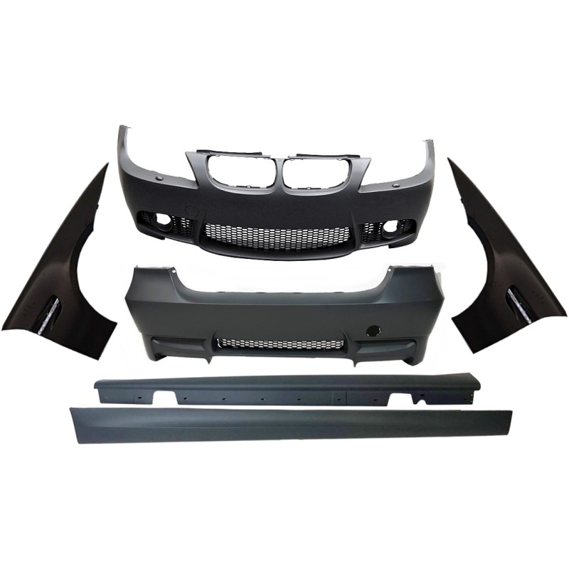 Kit Estetici BMW E90 2009 LCI Look M3 Parafanghi Look M5 ABS