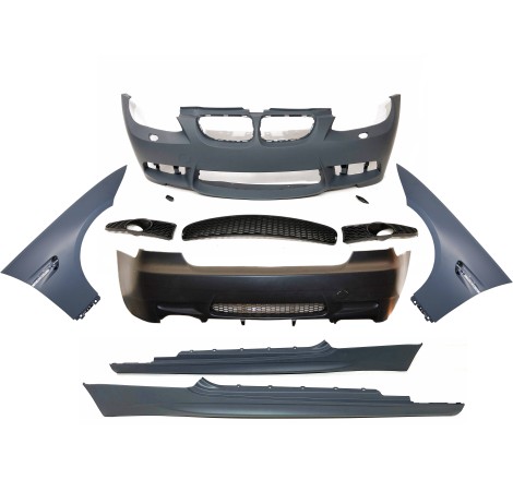 Kit De Carrosserie BMW E92 / E93 06-09 Look M3 Ailette