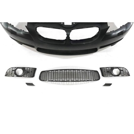 Pare-Choc Avant BMW E92 / E93 10-12 LCI Look M3 Antibrouillards Grilles