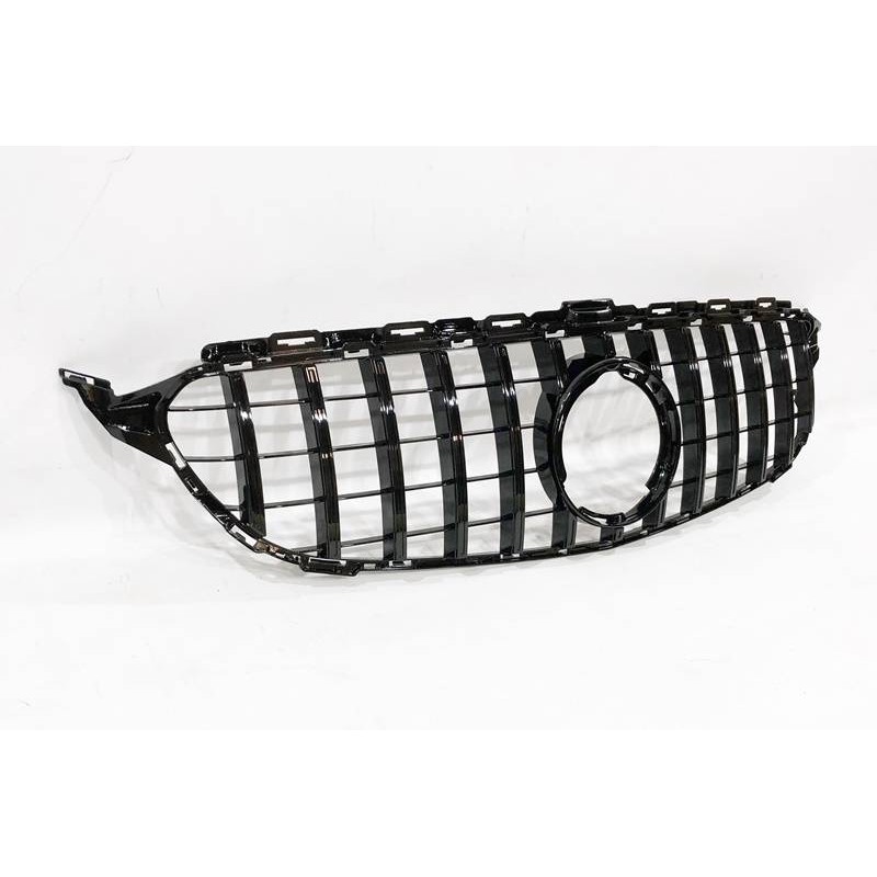 Front Grill Mercedes W205 2019 Look GT Full Black