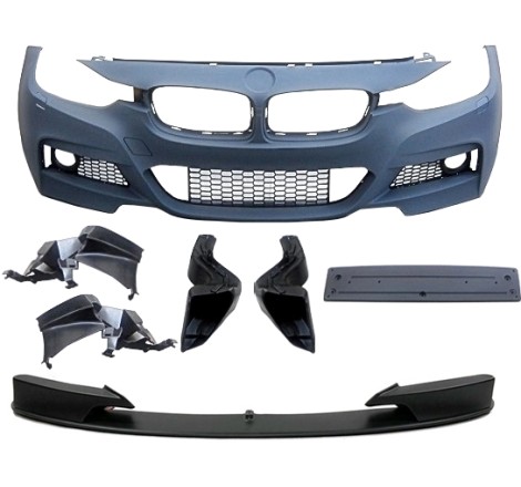 Paraurti Anteriore BMW F30-F31 Look M-Performance ABS