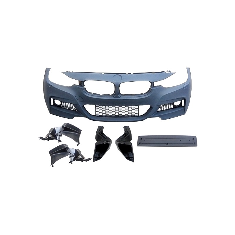 Front Bumper BMW F30-F31 Look M-Performance ABS