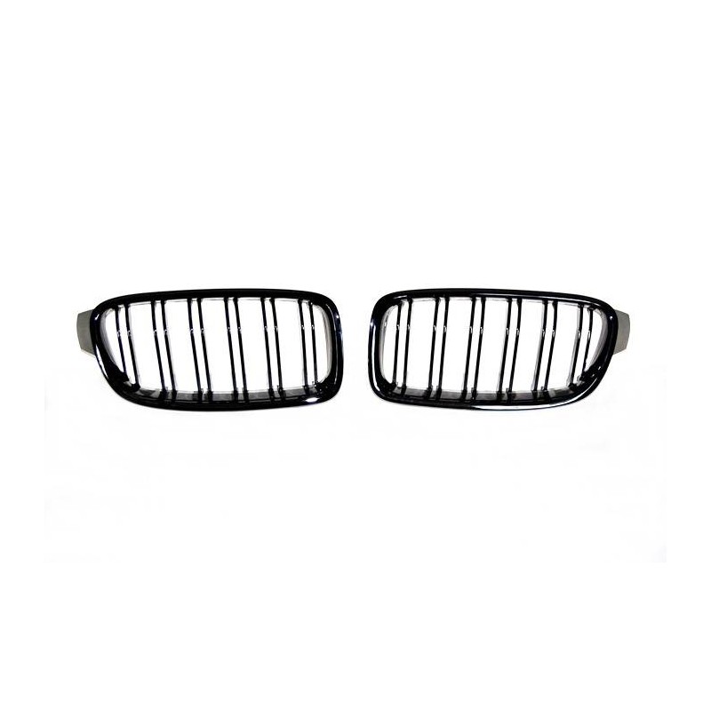 Front Bumper BMW F30 / F31 Look M-Tech Fog Lamps Grills