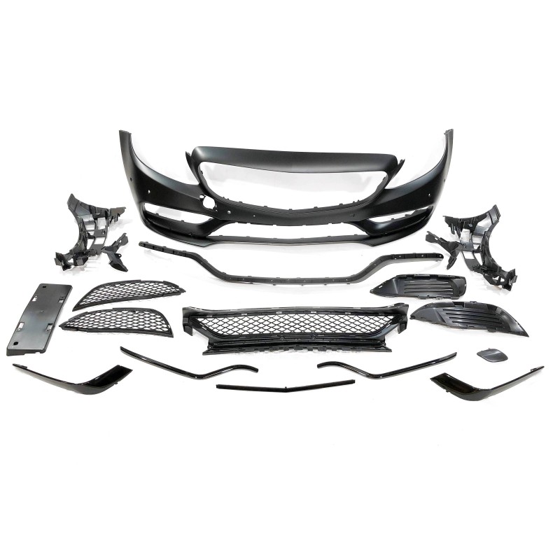 Kit De Carrosserie Mercedes W205 2014-2018 Coupe Look AMG C63