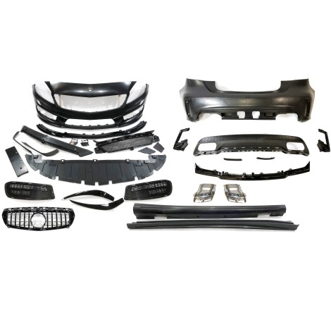 Kit Estetici Mercedes W176 A45 2012-2015 Look AMG Calandra