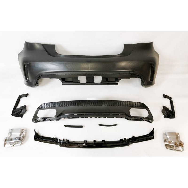 Kit de carrosserie MERCEDES W176 A45 2012-2015 LOOK AMG Avec les capteurs de stationnement.