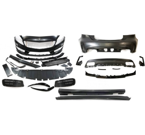 Kit Estetici Mercedes W176 A45 2012-2015 Look AMG Nessuna linea di fuga.