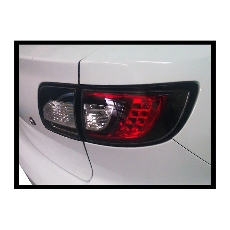 Pilotos Traseros Mazda 3 '03-'08 4P Black Led