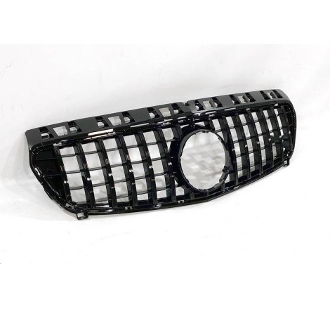 Paraurti Anteriore Mercedes W176 2012-2015 A45 Look AMG Sensori Griglia