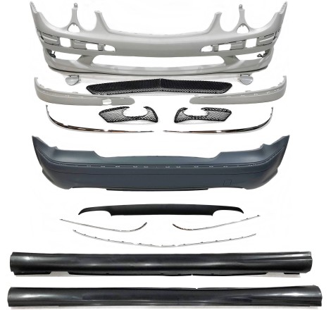 Kit De Carrosserie Mercedes W211´02-06  Look AMG E55 ABS