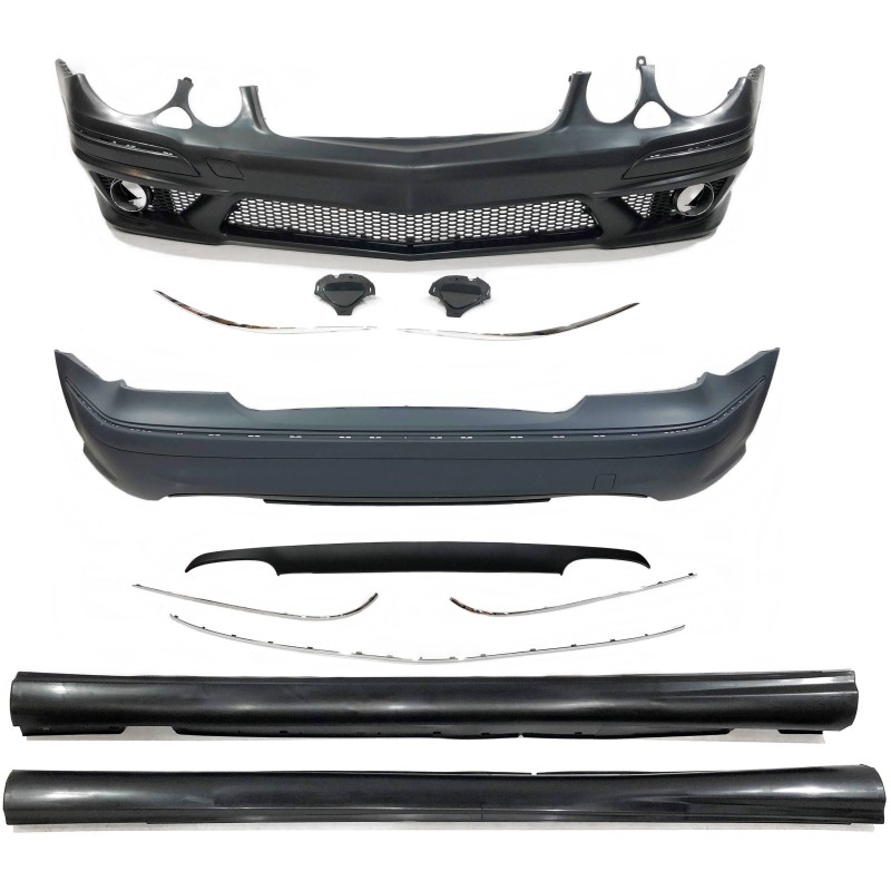 Kit De Carrosserie Mercedes W211´07-09 Look AMG E63  ABS