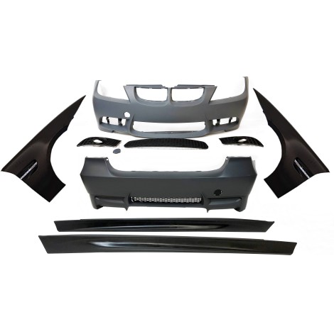 KIT ESTETICI BMW E90 05-08 LOOK M3 PARAFANGHI look M5 ABS