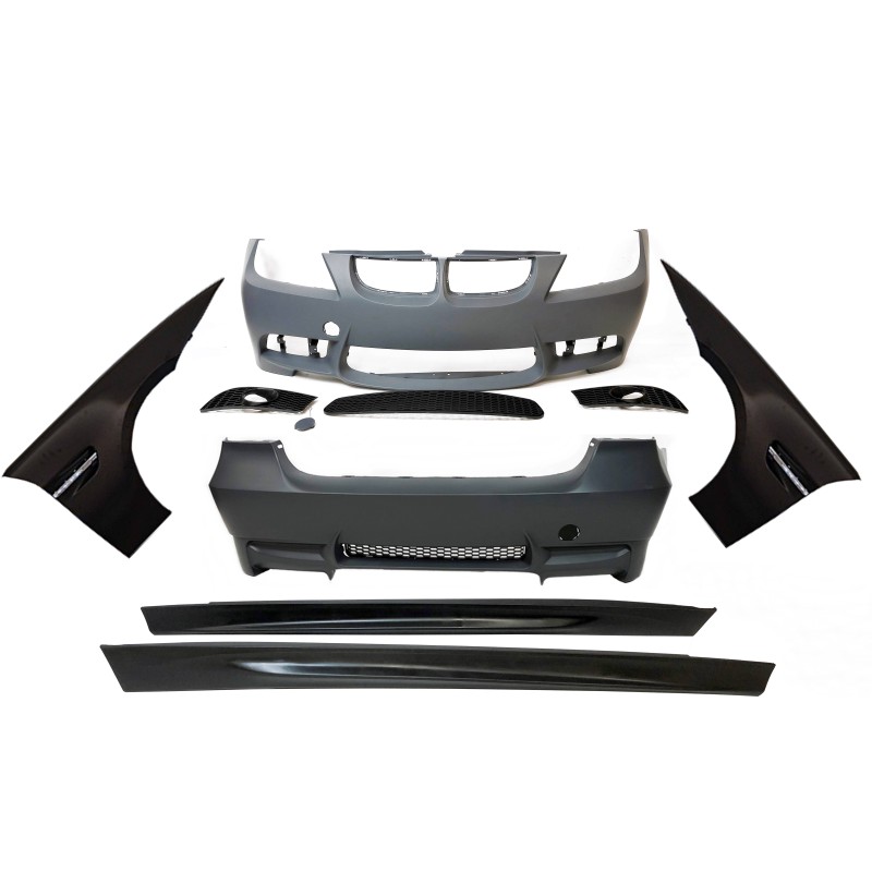 KIT ESTETICI BMW E90 05-08 LOOK M3 PARAFANGHI look M5 ABS