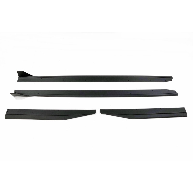 Side Skirts Ford Mustang 2015-2020 Look GT500 Matte Black