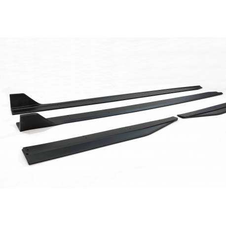 Side Skirts Ford Mustang 2015-2020 Look GT500 Matte Black