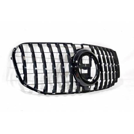 Front Grill Mercedes GLS X167 Look GT Glossy Black