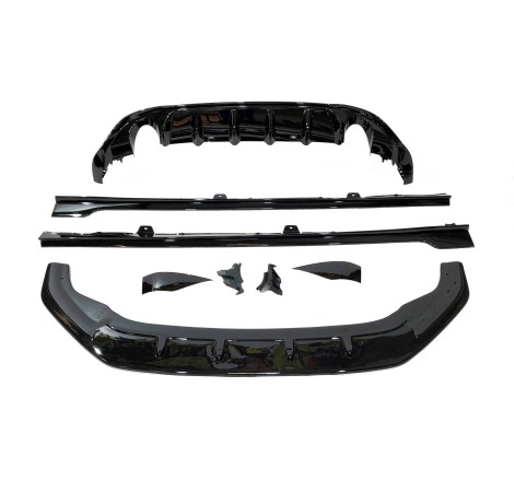 Kit Estetici Volkswagen Golf 7.5 GTI Look TCR Nero lucido