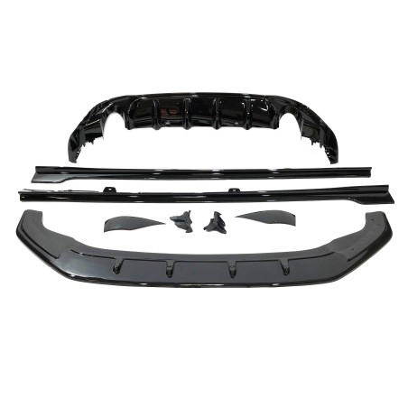 Kit Estetici Volkswagen Golf 7.5 GTI Look TCR Nero lucido