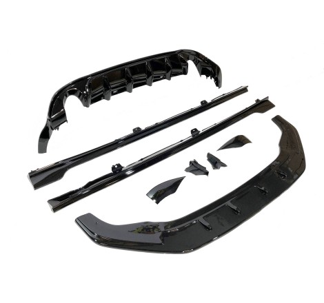 Kit Estetici Volkswagen Golf 7.5 GTI Look TCR Nero lucido