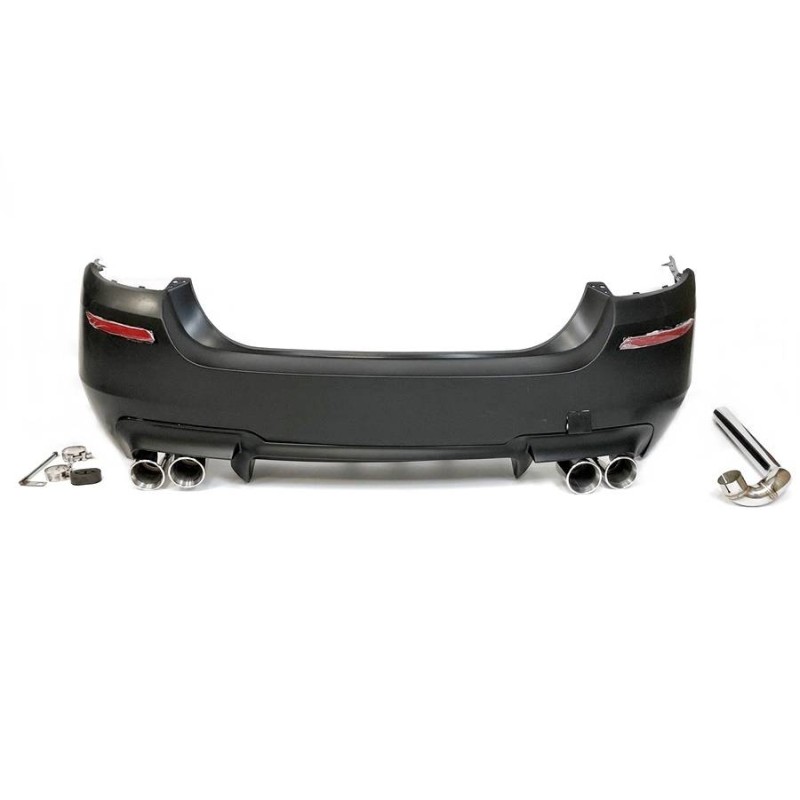 Rear Bumper BMW F10 10-16 Look M5 Exhaust