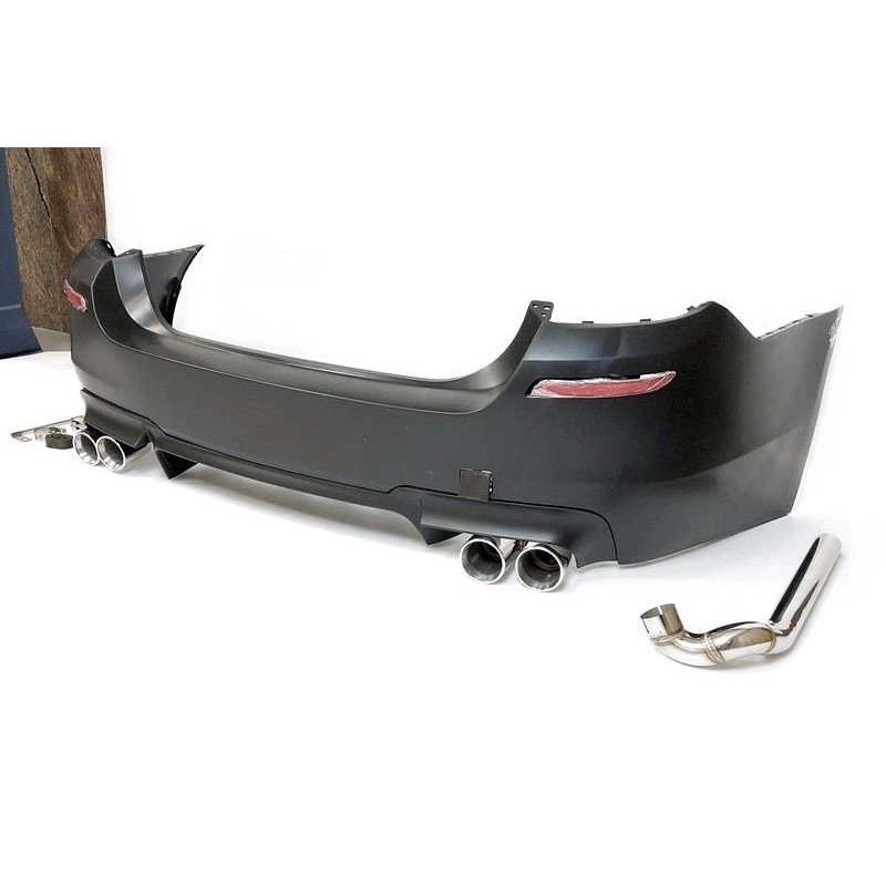 Rear Bumper BMW F10 10-16 Look M5 Exhaust