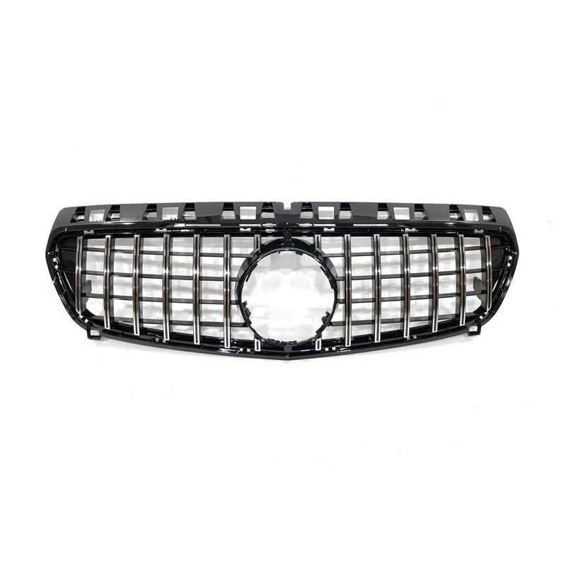 Front Grill Mercedes W176 2012-2015 Look GTR Black