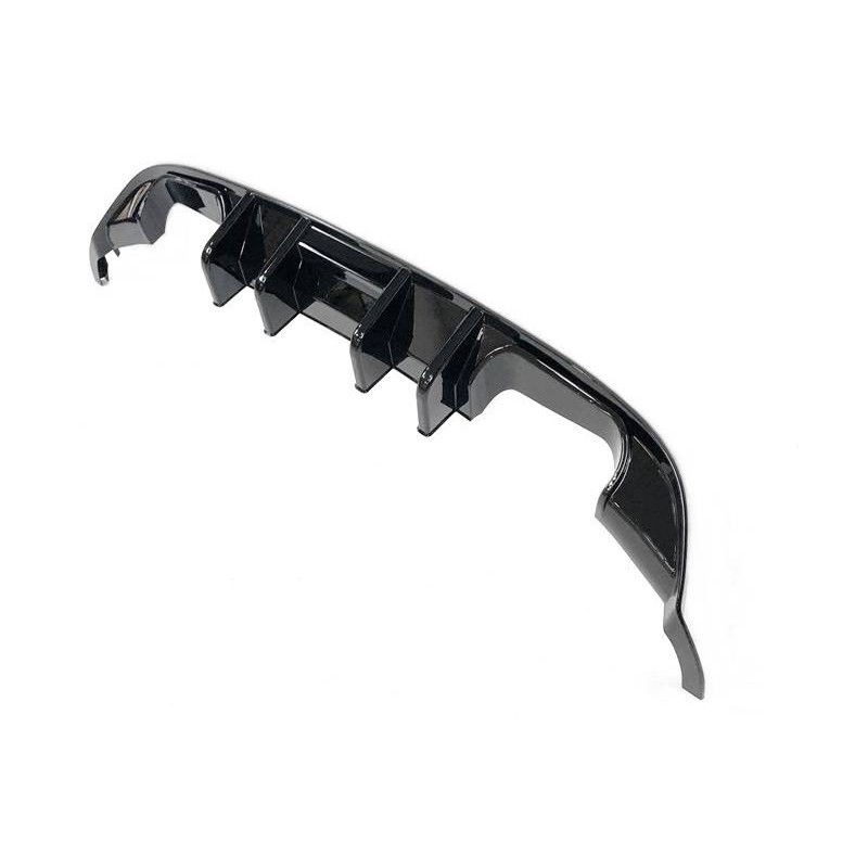 Rear Diffuser Volkswagen Golf 7.5 Glossy Black