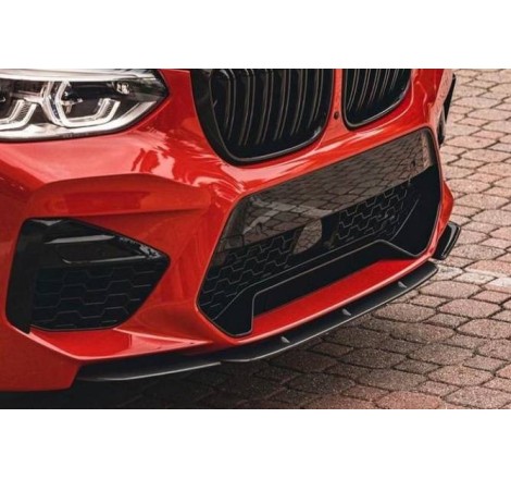 Spoiler Anteriore BMW G01/G02 X3M/X4M Performance Nero lucido