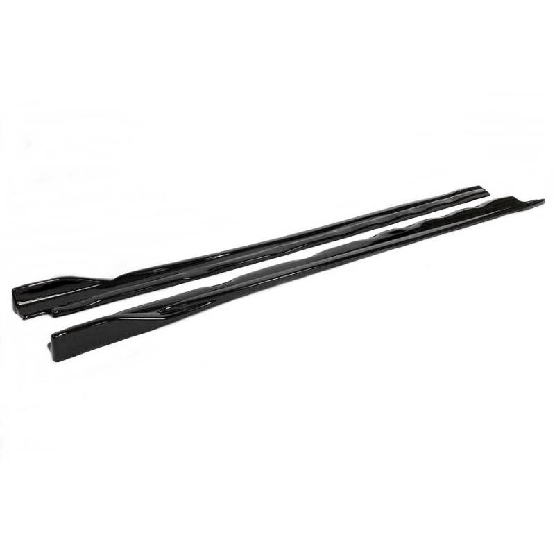 Side Skirts Diffuser Volkswagen Golf 8 Pro Rline Gti Glossy Black