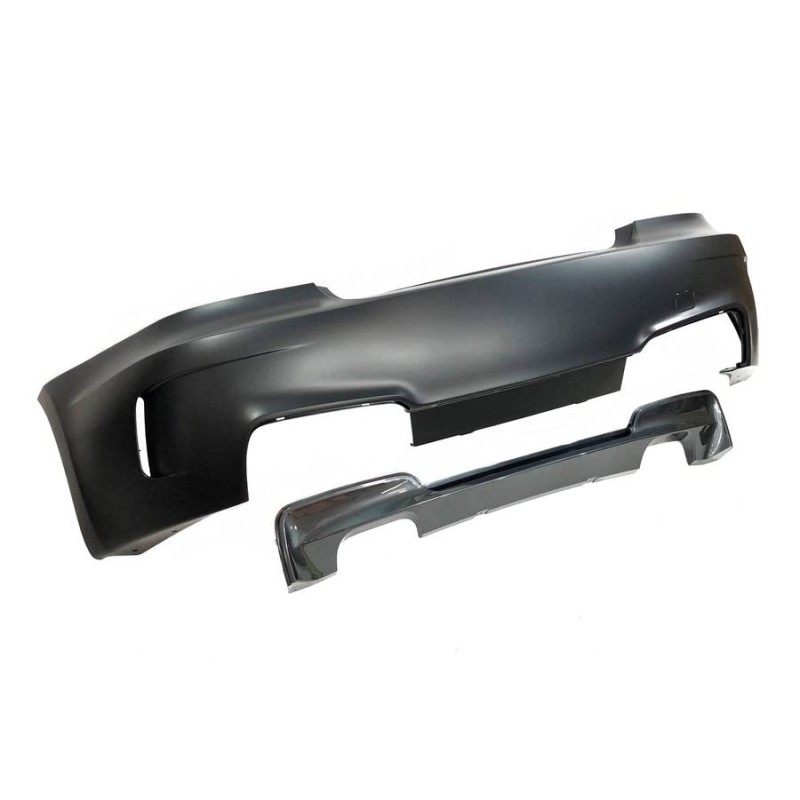 Paragolpes Trasero BMW E82 / E88  Look M1 07-11 Doble Salida