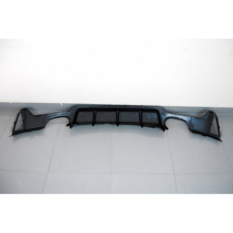 Rear Diffuser BMW F32 / F33 / F36 Look M Performance 2 Exhausts Double ABS