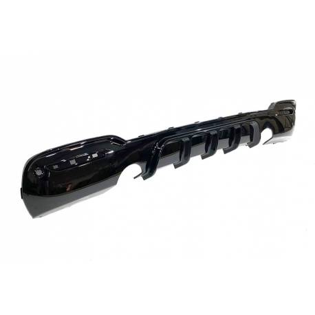 Rear Diffuser BMW F34 GT 2 simple exhaust Glossy Black