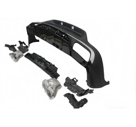Rear Diffuser Mercedes GLC X253 COUPE 2020+