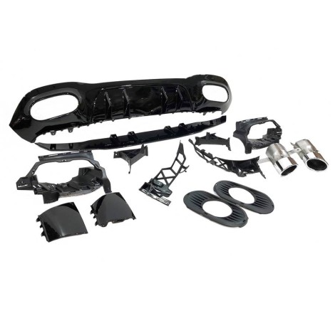 Difusor Trasero Mercedes W177 AMG Look A35