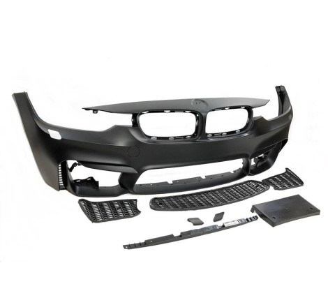 Paraurti Anteriore BMW F30-F31 Look M4 Lip Spoiler ABS