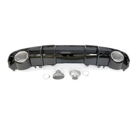 Diffuseur Arrière Audi A4 2016+ B9 Look RS4 ABS