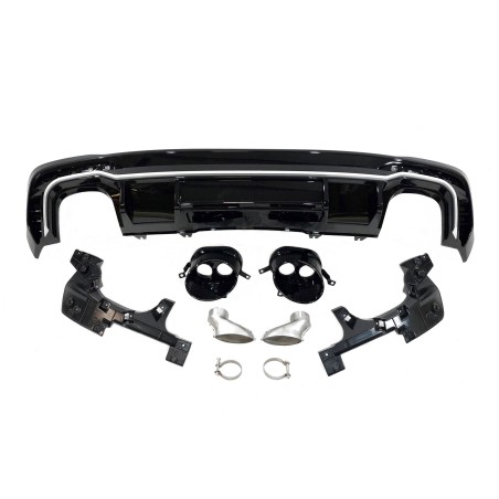 Diffusore Posteriore Audi A4 2020+ Look RS4