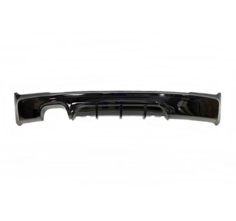 Rear Diffuser BMW F22 / F23 look M Performance Glossy Black