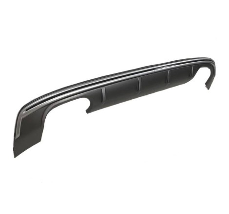 DIFFUSORE POSTERIORE AUDI A3 SPORTBACK 2013-2015 LOOK SR3 ABS
