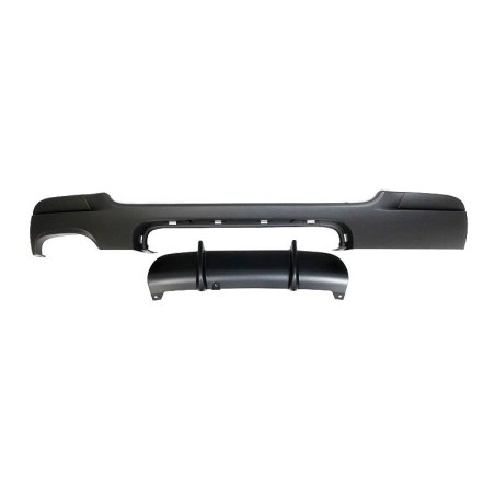 Diffusore Posteriore BMW E92 / E93 look M Performance 1 Uscite doppio