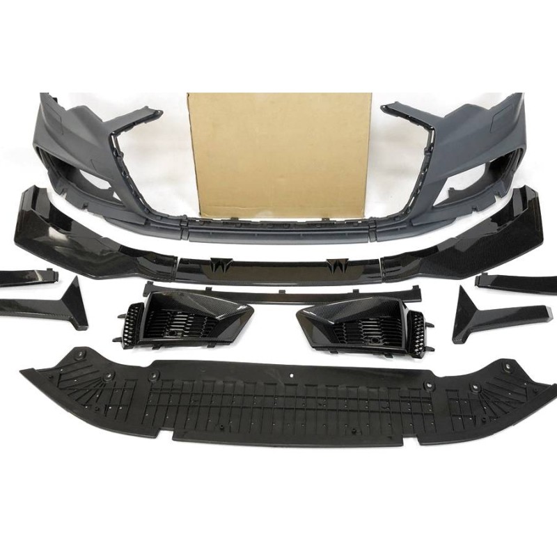 Front Bumper Audi A6 C8 2020+ Look RS6