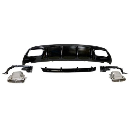 Diffusore Posteriore Mercedes W176 2012-2018 Look A45 ABS