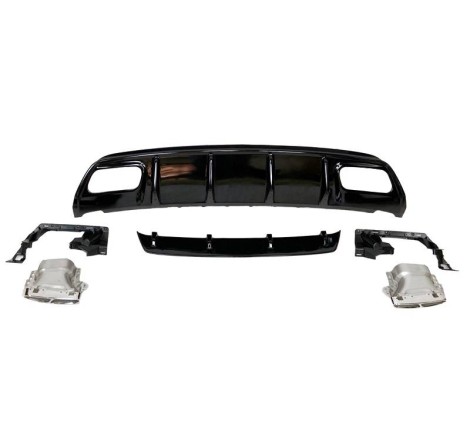 Diffusore Posteriore Mercedes W176 2012-2018 Look A45 ABS