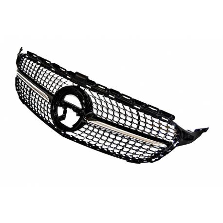 Front Grill Mercedes W205 2019+ Look Diamond
