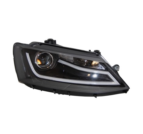 Faros Delanteros Volkswagen Jetta 11 Luz Dia Black