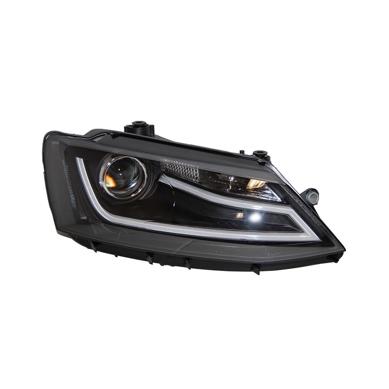 Faros Delanteros Volkswagen Jetta 11 Luz Dia Black